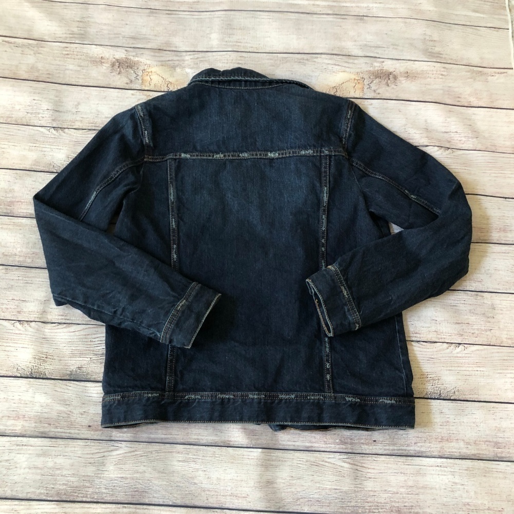 Melrose and Market Distressed Denim Jacket - Picture 6 of 6